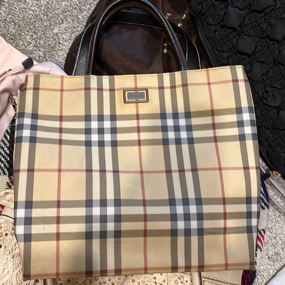 Burberry shopping tote genuine vintage - Picture 1 of 16